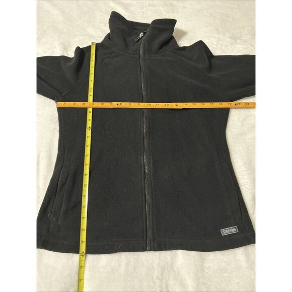 Calvin Klein Performance Jacket Women’s M Black Funnel Neck Headphone - Picture 6 of 6